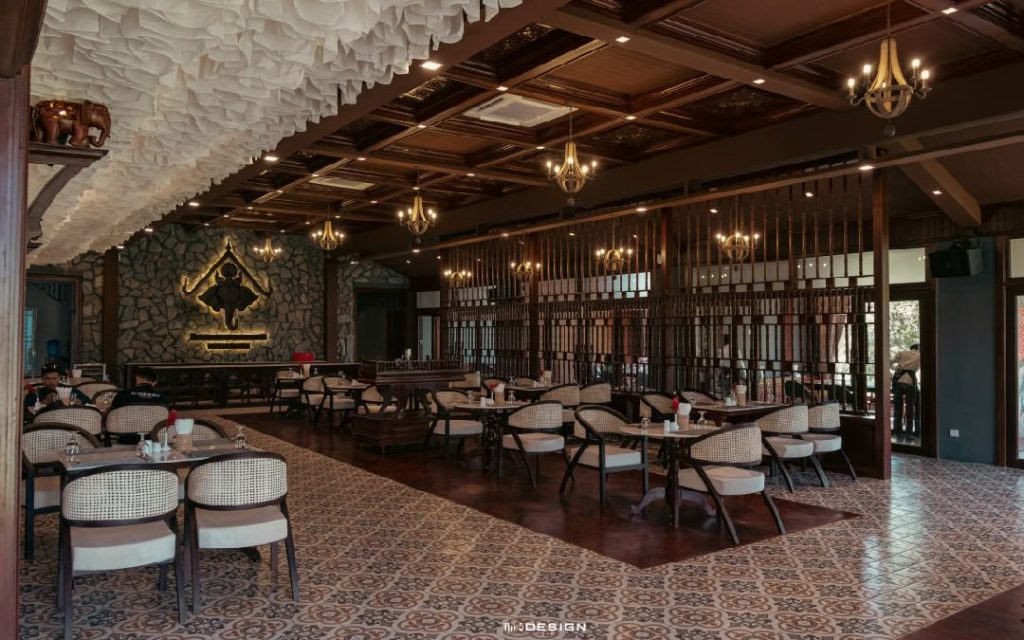 Phum Domnak Domrey Resort dinning